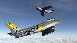 DCS World | Дуэль F-86F vs МиГ-15бис | BMB89 vs =YeS=CMF