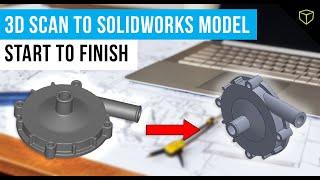 Transferring Scan Data from Artec Studio to SOLIDWORKS