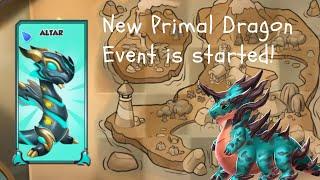 Begin Blue Seraph and Manus horn PRIMAL DRAGON EVENT | Hatching MARKET DRAGON |