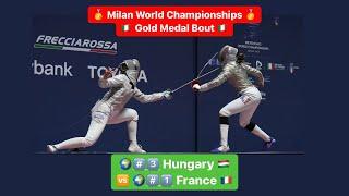 World Championships 2023 SWS TEAM - GOLD - Hungary v France