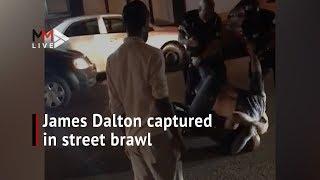 James Dalton allegedly bites security guard’s face during street brawl