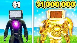 $1 Titan TV Man vs $1,000,000 Titan TV Man