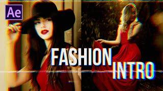 Fast Stomp FASHION INTRO in After Effects | After Effects Tutorial