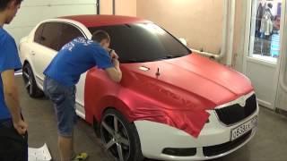 Wrap Job TeckWrap Red Matte Metallic Full Wrap by Vinil Masters Russia