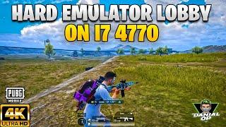 I Destroyed Emulator Players in PUBG Mobile on Gameloop 32 Bit with My i7-4770 Setup!