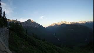 Going to the sun road fam sunrise