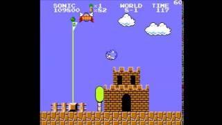 Sonic Boll Classic - Sonic Enters The Mushroom Kingdom!