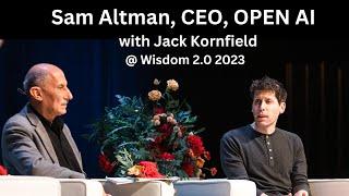 ChatGPT CEO on Mindfulness, AI and the Future of Life || Sam Altman Jack Kornfield & Soren Gordhamer