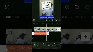 make a scrolling text on capcut mobile