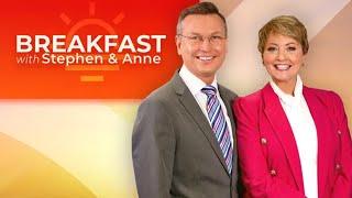 Breakfast with Stephen and Anne | Saturday 23rd November