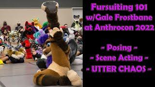 Anthrocon 2022 - Fursuiting 101 w/ Gale Frostbane (Posing & Acting)