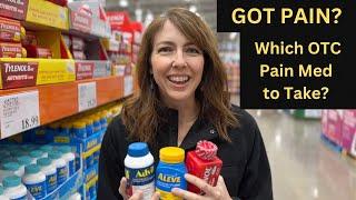 Costco Pain Meds: Tylenol vs. Advil vs. Aleve?