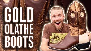 BEHOLD! Golden Olathe Cowboy Boots | Quick Impression Review at Young's