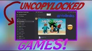 THE BEST ROBLOX LEAK SERVER UNCOPYLOCKED GAMES 2025