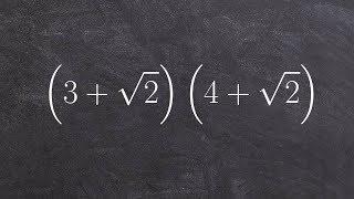 Learn to Multiply Two Binomials with Radicals Using the Box Method