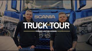 TRUCK TOUR – ALEX & ALBERT – PATRIK CARLSSONS ÅKERI AB - STRANDS LIGHTING DIVISION