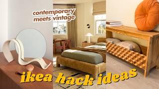 NEW IKEA HACKS *WARM MODERNISM STYLE + LULU AND GEORGIA INSPIRED* (for my bedroom)