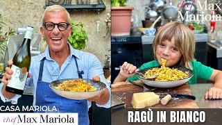 FETTUCCINE CON RAGÙ BIANCO (Come si Faceva Una Volta) Ricetta di Chef Max Mariola