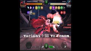 MARVEL CONTEST OF CHAMPIONS  VARIANT 5 SYMBIOTE SUPREME VS VENOM