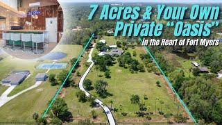 Discover Country Living in Southwest Florida | Private 7-Acre Estate Tour!