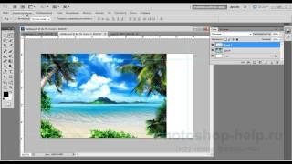 Как сделать визитку в фотошопе видеоурок