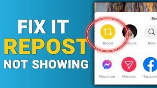 Fix it: Repost option not showing on TikTok!!