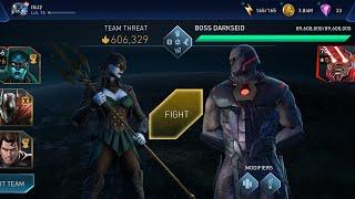 Boss DARKSEID is Down Solo Raid Event Fights ️ InJustice 2 Mobile Gameplay