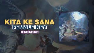 Hindia - Kita ke Sana (Karaoke) FEMALE KEY