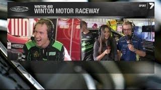 2014 V8 Supercars - Winton - V8Xtra - David Reynolds Interview with Jack Perkins & Tahan