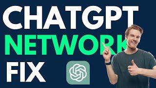 How To Fix ChatGPT Network Error ( OpenAI Network Error )