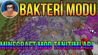 Minecraft Türkçe Mod Tanıtımları - Bakteri Modu | HER YER MİKROP!!