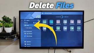 How To DELETE Files From Android TV?