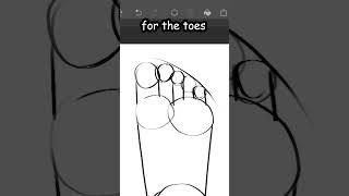 how to draw JUICY feet