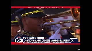 BANDA DE MUSICA DEL COLEGIO JOSÉ DANIEL CRESPO 2025 desfile de las rosas Pasadena  BAHERLO