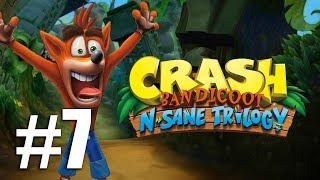 Прохождение Crash Bandicoot N. Sane Trilogy (PC) #7 - Третий остров - платины (104%) [CB1]