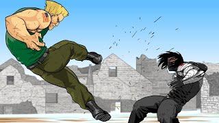 WINTER SOLDIER Vs. GUILE (Full Version) - Super Soldiers Clash