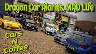 Cars & Coffee CHAOS! MAD L1fe & Dragon Car Alarms EPIC Debut Event