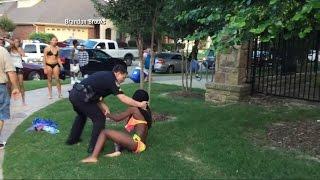 Texas Cop Resigns After Pool Party Confrontation Video Goes Viral