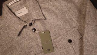 Spring Layers 100% Wool CPO Overshirt PEREGRINE Dexter