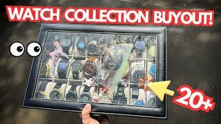 I Bought a BIG Watch Collection and Sealed Video Games at Yard Sales!