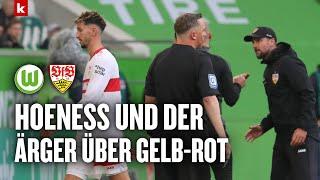 Hoeneß über Schiedsrichter: "Wusste gleich, dass er einen Fehler gemacht hat" | Wolfsburg - VfB 2:2