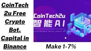 Cointech2u: How to Create Account. Trade Future with bot. Make money on binance