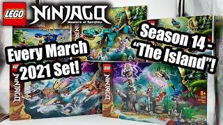 LEGO Sent Me the All of the NEW March 2021 Ninjago: The Island Sets! - Unboxing