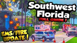 EMS/FIRE UPDATE! Sheriff, EMS, FD, NEW SIRENS! [FULL TOUR/GUIDE] | ROBLOX - Southwest Florida