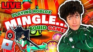 PLAYING ROBLOX MINGLE SQUID GAME! WINNER GETS DTI GAMEPASSES!