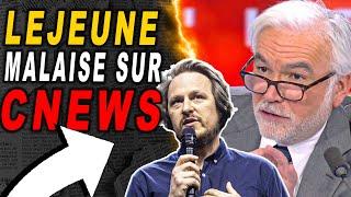 Malaise de Pascal PRAUD sur CNEWS a cause de Geoffroy LEJEUNE, La bourgeoisie défend SARKOZY