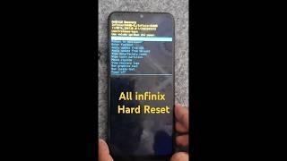 All infinix Hard Reset | How To Hard Reset infinix Mobile | infinix Mobile Screen lock Remove