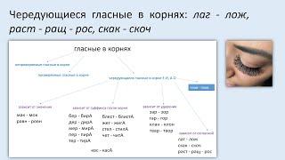 8. Лаг-лож, скак-скоч, раст-ращ-рос чередующиеся гласные: выбор О/А зависит от согласной в корне.