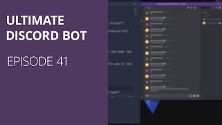 ULTIMATE DISCORD BOT - Episode 41 - creating temporary voice channels and listen to user events