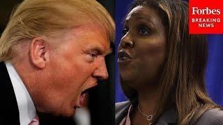 Letitia James Asked Point Blank: 'Are You Worried' About Trump Saying 'You Should Be Arrested'?